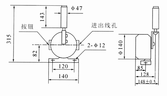 跑偏開關(guān)、XLPP-20-45，兩級跑偏傳感器、皮帶跑偏保護(hù)煤礦用跑偏開關(guān)